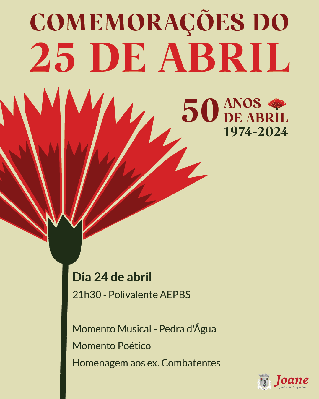 Leia mais sobre Comemorao dos 50 Anos da Revoluo de Abril
